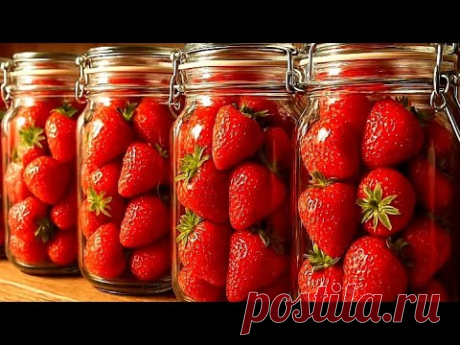 НЕ ВАРЮ! НЕ ЗАМОРАЖИВАЮ! Храню клубнику свежими течение 12 месяцев! #клубника