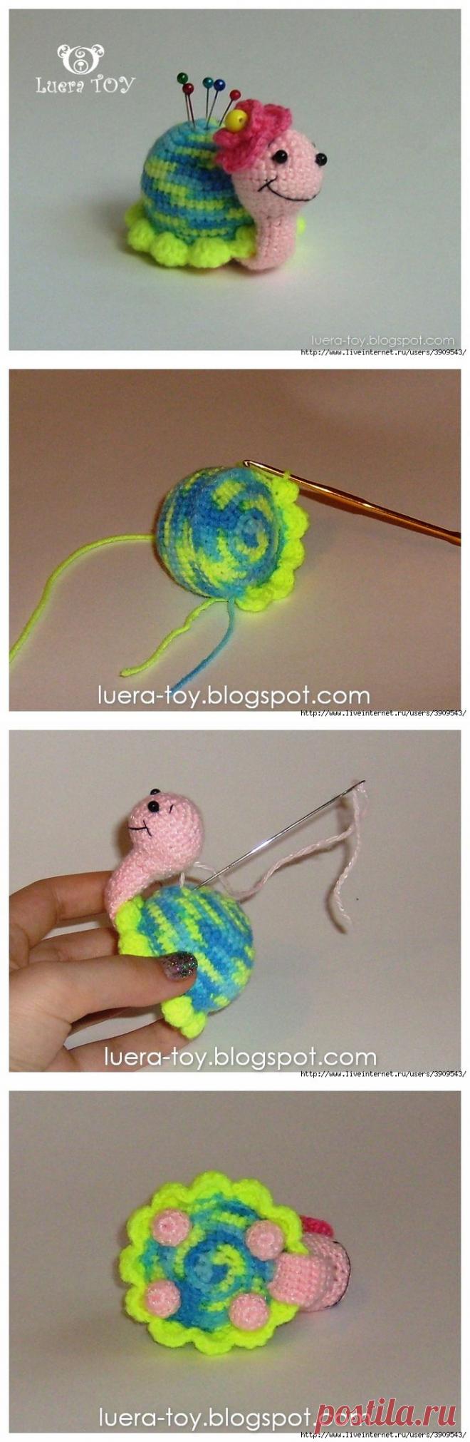 Маленькая черепашка-игольница