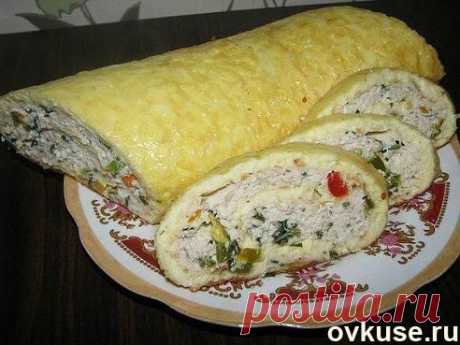 сырно яичный рулет - Простые рецепты Овкусе.ру