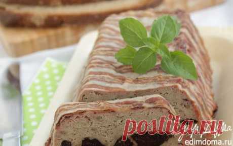 Паштет из свиной печени с черносливом | Кулинарные рецепты от «Едим дома!»