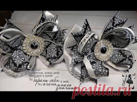 🎓 СТРОГИЕ АМЕРИКАНСКИЕ БАНТИКИ🎓 /🎒 РЕЗИНКИ В ШКОЛУ 🎒 /school ribbon bows / MK NOSOVA