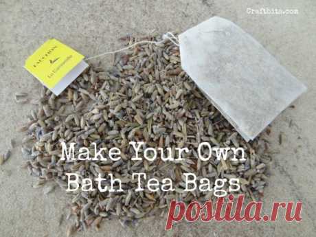 Bath Tea Bags — craftbits.com