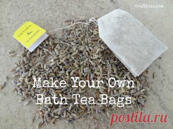 Bath Tea Bags — craftbits.com