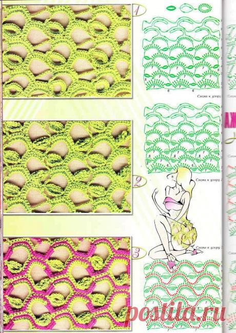 Ажурные сети - 26 Июня 2010 - Ажур - вяжем сами - Ажур - вяжем сами