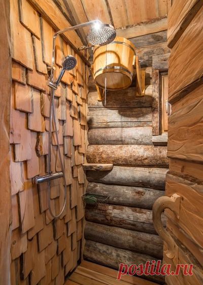 Фотоохота: 61 идея оформления парилки и предбанника