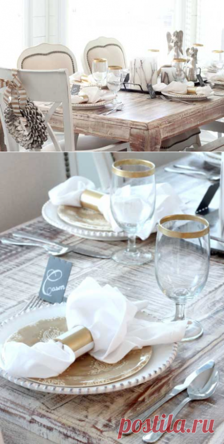 Как украсить своими руками бокалы и кольца для салфеток. Мастер-класс - Nebka.Ru