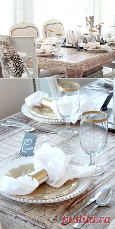 Как украсить своими руками бокалы и кольца для салфеток. Мастер-класс - Nebka.Ru