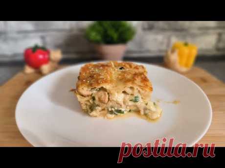 Турецкий бёрек рецепт. Бёрек с курицей и сыром.