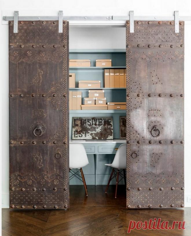 Идеи использования раздвижных дверей