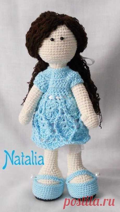 Вязаная куколка. Описание. Автор: Natalia