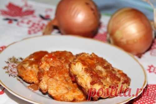 Луковые котлеты | Вкус жизни