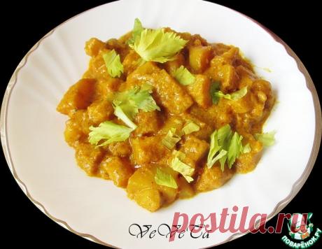 Картофель карри сливочный – кулинарный рецепт