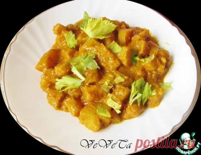 Картофель карри сливочный – кулинарный рецепт