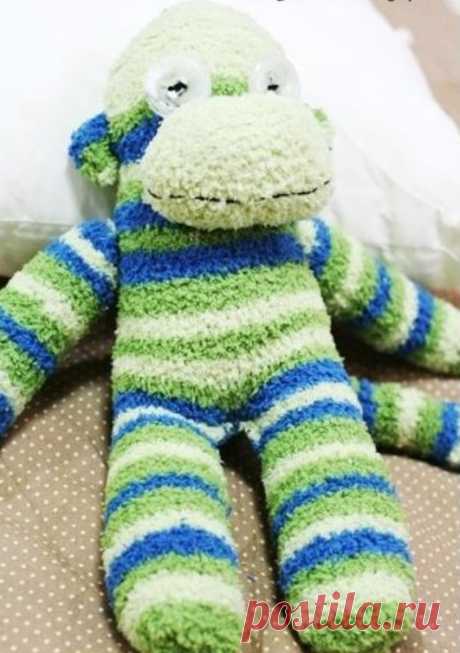 Как сделать игрушку из носка. | ИГРУШКИ СВОИМИ РУКАМИ