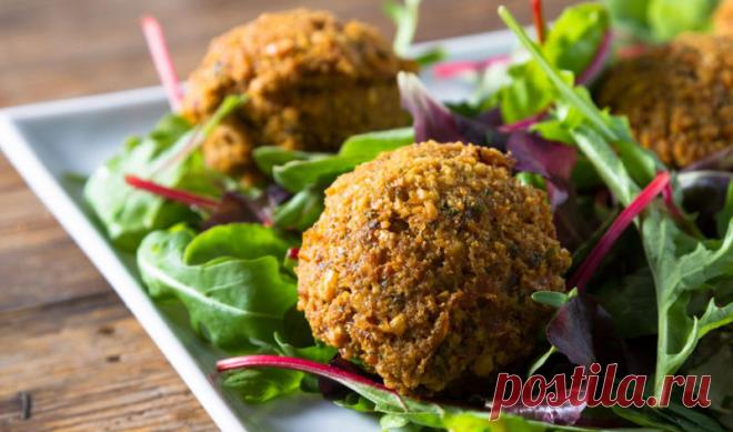 Фалафель со специями. Когда я приготовила это блюдо самостоятельно, то поняла, что теперь каждые выходные буду баловать свою семью этим лакомством