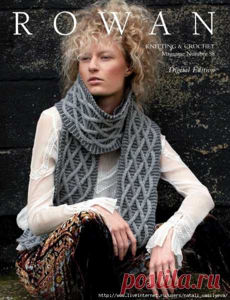 Альбом "Rowan №58 2015 Knitting & Crochet Magazine"/на русском/