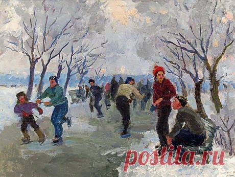 На катке в парке им.Горького.jpg
Хохловкина Эльза Давидовна,