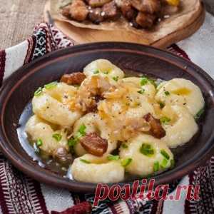 Необычные картофельные галушки