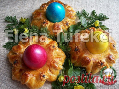 ГОТОВИМСЯ К ПАСХЕ. ПЕЧЕМ БУЛОЧКИ-ПОДСТАВОЧКИ ДЛЯ ЯИЦ