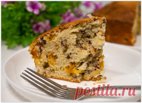 Беру стакан кефира и готовлю вкусный пирог к чаю - легко, просто и быстро.