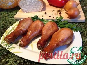 Куриные голени в чайном маринаде - кулинарный рецепт