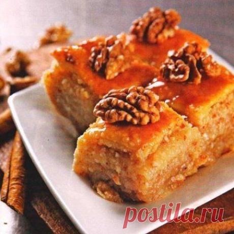 Восточные сладости. Пахлава слоеная