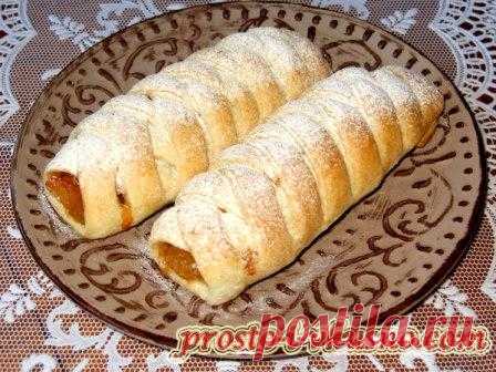 Слойки с яблоками из готового слоеного теста. Рецепт с фото | Просто и вкусно