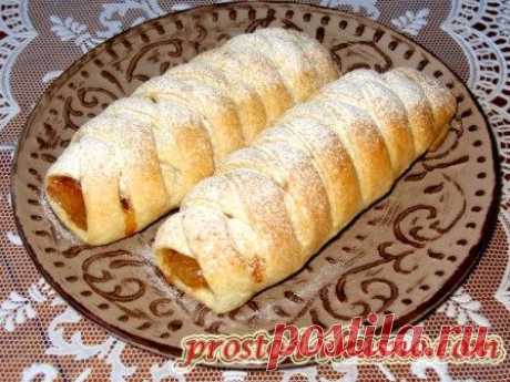 Слойки с яблоками из готового слоеного теста. Рецепт с фото | Просто и вкусно