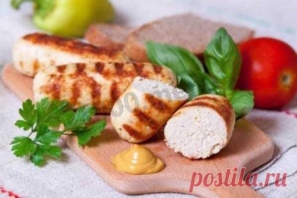 Куриные сосиски домашние в пищевой пленке рецепт с фото пошагово - 1000.menu