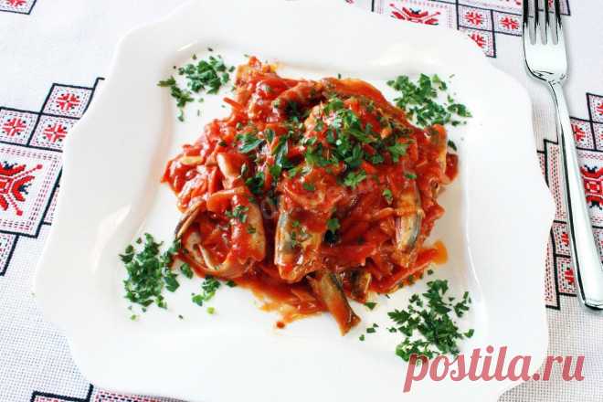 Килька с овощами на зиму рецепт с фото - 1000.menu