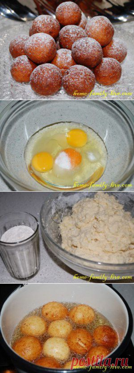 Творожные колобки - Кулинарные рецепты