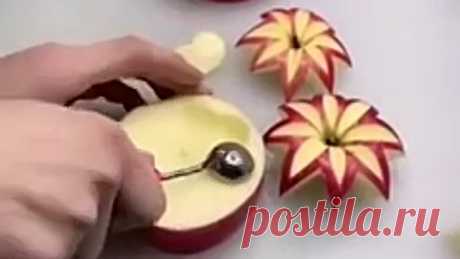 Идея из яблок