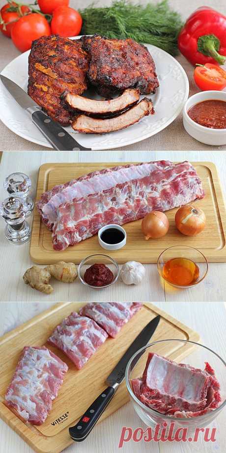 Свиные рёбрышки..