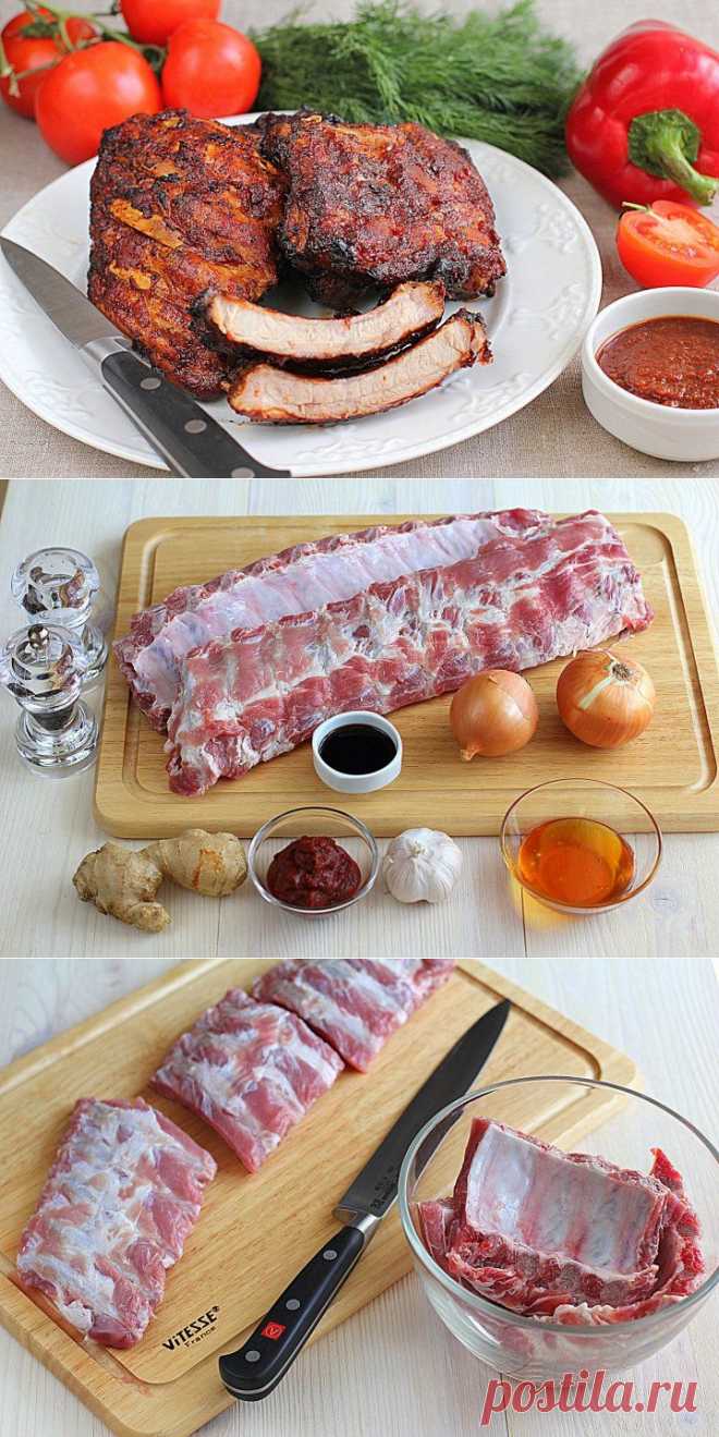 Свиные рёбрышки..