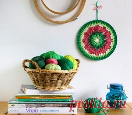 Красивая мандала крючком. О чём говорят цвета мандалы