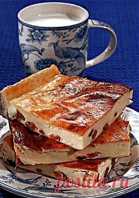 Творожная запеканка без муки и манки.