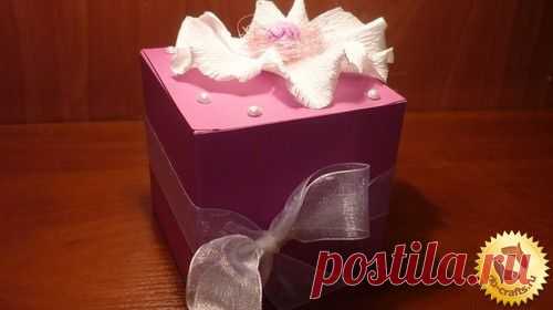 коробочка из картона своими руками