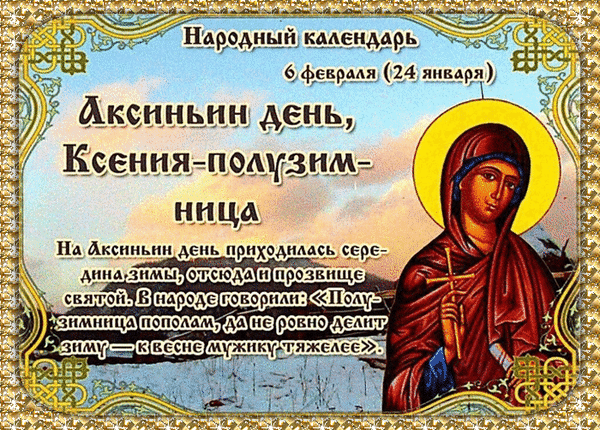 В День Ксении блаженной
Желаю на добро
Отвечать добром,
Смирение царит
В сердце пусть твоем.