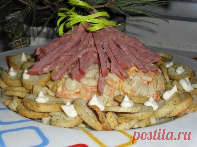 Самые вкусные рецепты: Салат "Лесная хижина"