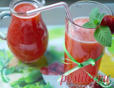 Клубничный лимонад – кулинарный рецепт