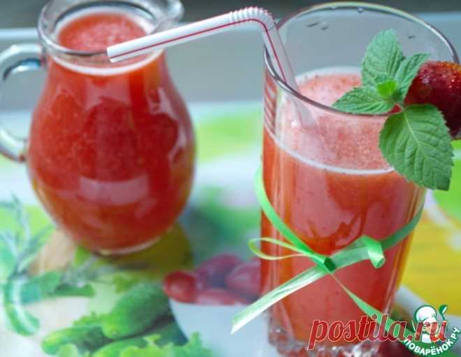 Клубничный лимонад – кулинарный рецепт