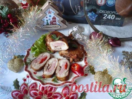 Фаршированные куриные голени на Новогодний стол – кулинарный рецепт