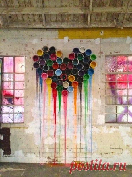 Através desta pintura bastante facil de realizar é obtido u Através desta pintura bastante facil de realizar é obtido um efeito estético bastante interessante.