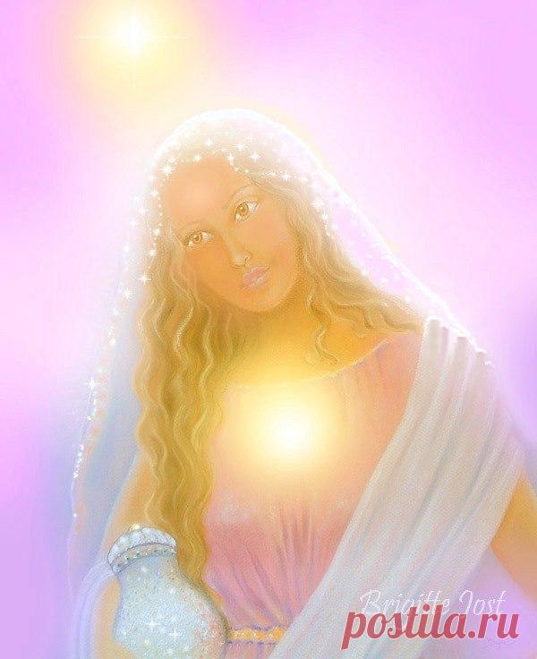 ♡ Исцеляющие рисунки Света от Brigitte Jost ♡