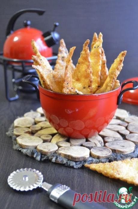 Нутовые хрустящие чипсы - кулинарный рецепт