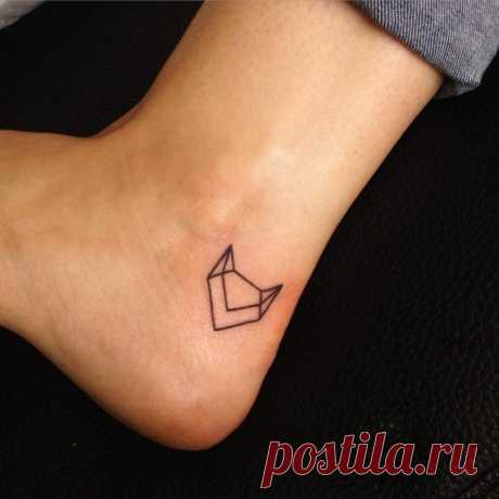 Мини тату для девушек (48 фото) ⭐ Забавник