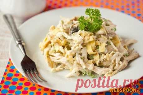 Салат &quot;Рваная курица&quot; на Webspoon.ru