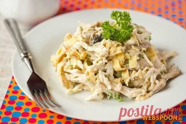 Салат Рваная курица с фото | Рецепт салата Рваная курица на Webspoon.ru