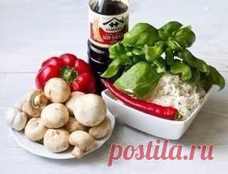 рис с овощами