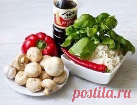 рис с овощами